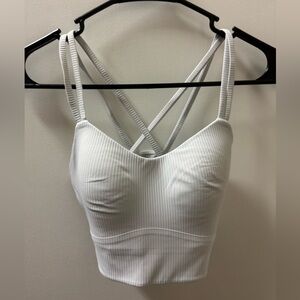 lululemon athletica White Strappy Bra